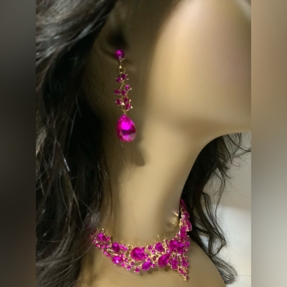Statement Necklace & Earring Set